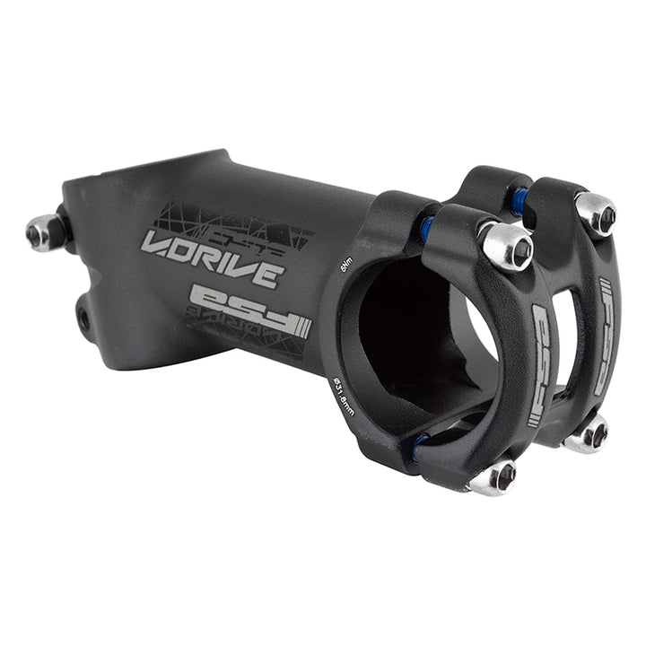 Potencia V-Drive Full Speed ​​Ahead - 80 mm, abrazadera 31,8 +/-17 1 1/8", aluminio, color negro