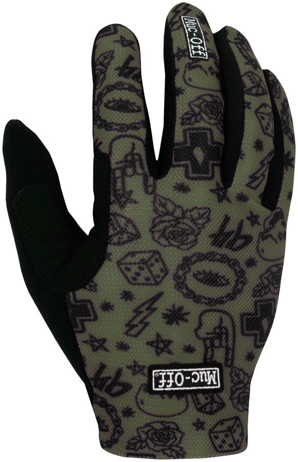 Muc-Off Summer Lightweight Mesh Rider Gloves - Green Small