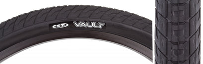 Neumático CST Vault - 20 x 2,2 Clincher Wire Negro