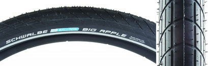 Neumático Schwalbe Big Apple - 26 x 2 Clincher Wire BLK/Reflective Performance Line