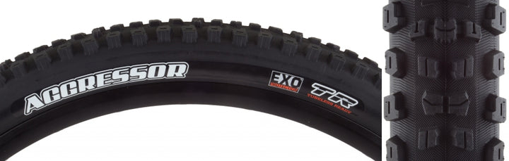 Neumático Maxxis Aggressor - 27,5 x 2,3 sin cámara plegable negro Dual EXO