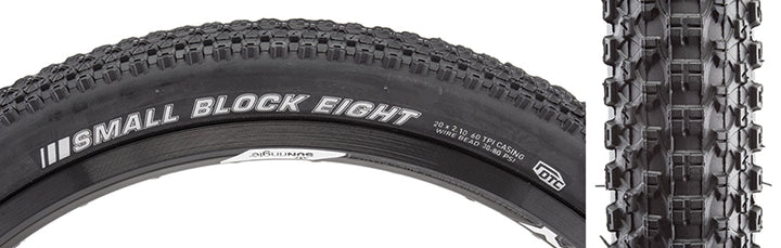 Neumático Kenda Small Block 8, 20x2.10, cubierta de alambre, DTC, 60TPI, negro