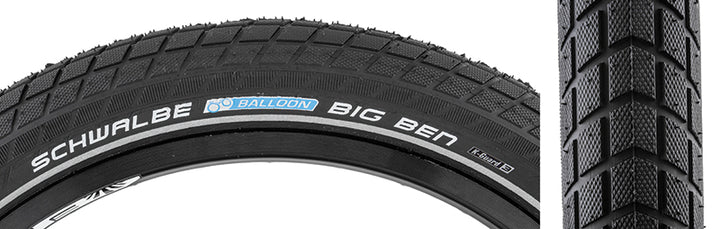 Neumático Schwalbe Big Ben - 27,5 x 2 Clincher Wire Black Active SBC K-Guard