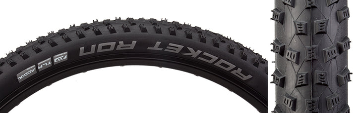 Schwalbe Rocket Ron Addix Cubierta 29x2.25 Plegable Tubeless Ready Addix Performance TwinSkin 67TPI Negro