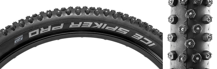 Neumático Schwalbe Ice Spiker Pro - 29 x 2,25 Clincher Wire BLK Performance RaceGuard Winter 402 Studs
