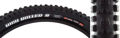 Neumático Maxxis High Roller II 29x2.50 plegable, sin cámara, 3C Maxx Terra Double Down Wide Trail, 120x2TPI, color negro