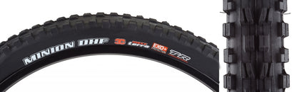 Neumático Maxxis Minion DHF - 27,5 x 2,5 sin cámara plegable BLK 3C Maxx Terra EXO+ Wide Trail