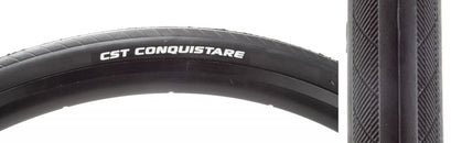 Neumático CST Caldera - 700 x 25 Clincher Wire Negro