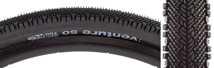 Neumático WTB Venture - 700 x 50 TCS Tubeless plegable negro