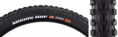 Maxxis Minion DHF Tire - 29 x 2.5 Tubeless Folding BLK 3C Maxx Grip DD Wide Trail