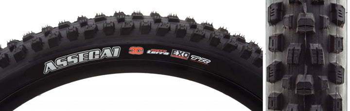 Neumático Maxxis Assegai - 29 x 2.5 Tubeless Plegable BLK 3C MaxxTerra EXO Wide Trail