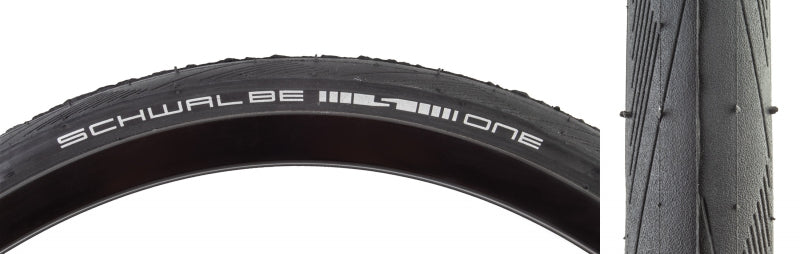 Schwalbe One Tire - 20 x 1-1/8&quot; Clincher Wire BLK Performance Line RaceGuard Addix