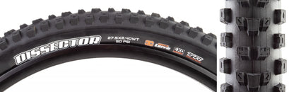 Neumático Maxxis Dissector - 27,5 x 2,4 sin cámara plegable BLK 3C MaxxTerra EXO Wide Trail