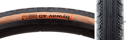 Neumático WTB Byway - 700 x 40 TCS sin cámara plegable negro/bronceado
