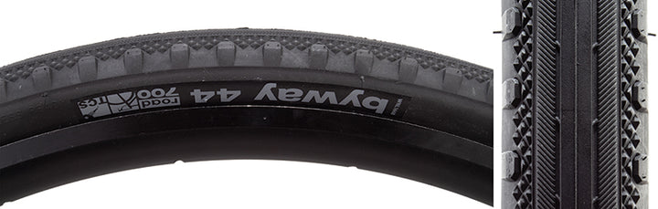 Neumático WTB Byway - 700 x 44 TCS Tubeless Plegable Negro