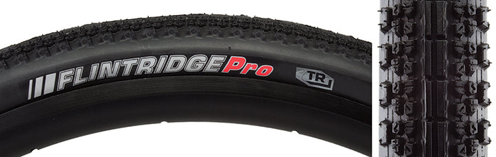 Kenda Flintridge Pro Tire - 700 x 40 Tubeless Folding Black 120tpi