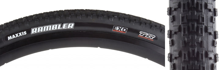 Neumático Maxxis Rambler - 650b x 47 Tubeless Plegable Negro Dual EXO