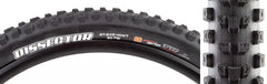 Neumático Maxxis Dissector - 27,5 x 2,4 sin cámara plegable BLK 3C MaxxGrip DH Wide Trail