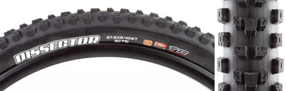 Neumático Maxxis Dissector - 27,5 x 2,4 sin cámara, plegable, negro, 3C Maxx Terra EXO+