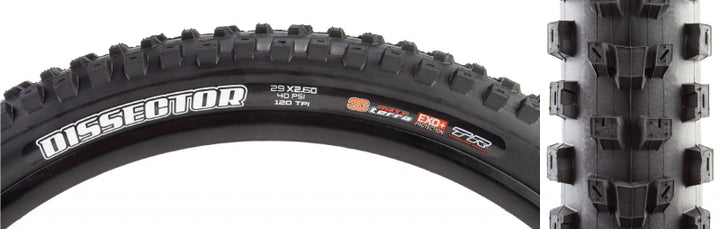 Neumático Maxxis Dissector - 29 x 2.6 Tubeless Plegable BLK 3C Maxx Terra EXO+ Wide Trail