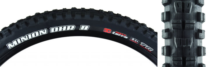 Neumático Maxxis Minion DHR II - 29 x 3 Tubeless Plegable Negro 3C MaxxTerra EXO