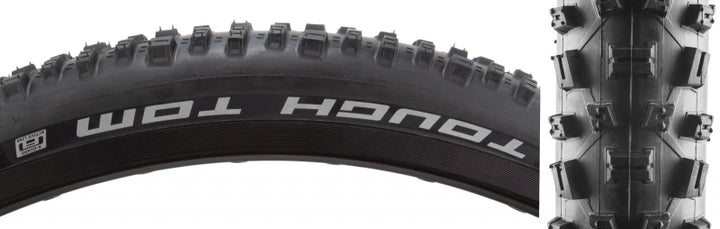 Neumático Schwalbe Tough Tom - 26 x 2,1 Clincher Wire Black K-Guard