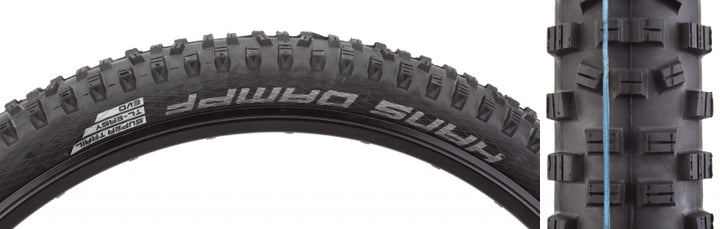 Neumático Schwalbe Hans Dampf - 29 x 2,6" Tubeless Plegable BLK Evolution Line Addix SpeedGrip Super Trail