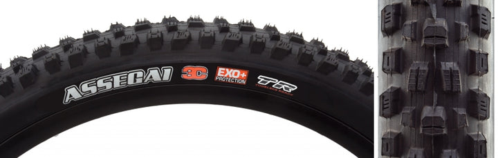 Neumático Maxxis Assegai - 27,5 x 2,5 sin cámara plegable BLK 3C MaxxGrip EXO+ Wide Trail
