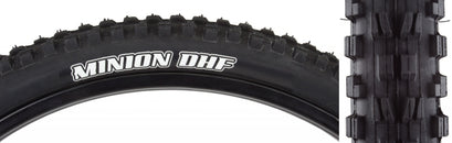 Neumático Maxxis Minion DHF - 20 x 2,40 Clincher Wire Black Dual