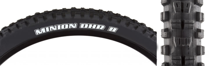 Neumático Maxxis Minion DHR II - 20 x 2,30 Clincher Wire Black Dual