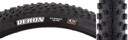 Maxxis Rekon/Rekon+ Tire 27.5x2.60 Wire Single EXO 60TPI Black