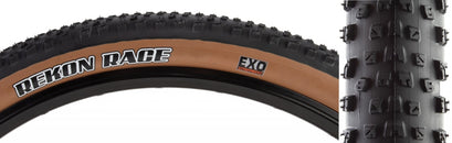 Neumático Maxxis Rekon Race - 29 x 2,25 Clincher Wire, color tostado oscuro/negro