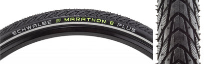 Schwalbe Marathon E-Plus Tire - 700 x 35 Clincher Wire BLK/Reflective Performance Addix SmartGuard