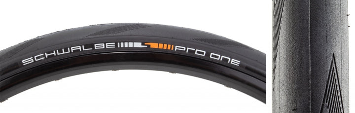 Neumático Schwalbe Pro One - 700 x 32 Clincher plegable BLK Evolution Super Race Addix Race V-Guard