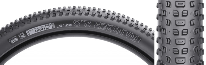 Neumático WTB Ranger TCS SG2 de rodadura ligera y rápida, 27,5 x 2,8
