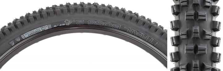 Neumático WTB Trail Boss - 27,5 x 2,4 TCS Tubeless plegable negro resistente/de rodadura rápida TriTec E25