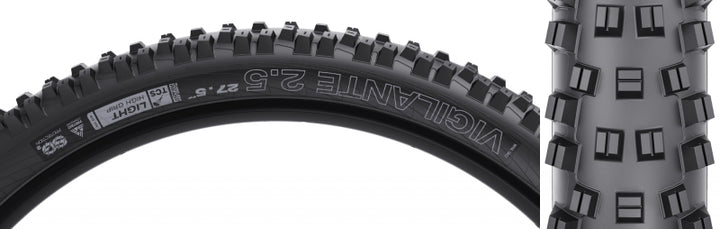 Neumático WTB Vigilante - 27,5 x 2,5 TCS Tubeless plegable negro ligero/alto agarre TriTec SG2