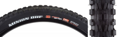 Neumático Maxxis Minion DHF - 29 x 2,50 Tubeless Plegable BLK 3C MaxxGrip EXO+ Wide Trail