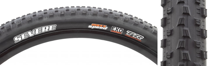 Neumático Maxxis Severe - 29 x 2,25 sin cámara plegable negro MaxxSpeed ​​EXO E-25