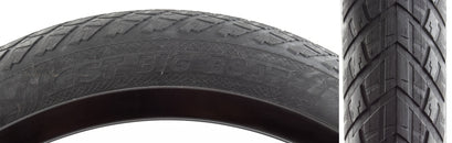 Neumático CST Big Boat - 20 x 4, cubierta de alambre, aramida negra, para bicicleta eléctrica