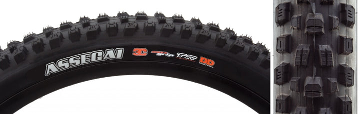 Neumático Maxxis Assegai - 27,5 x 2,6 sin cámara, plegable, negro, 3C MaxxGrip DD E-50