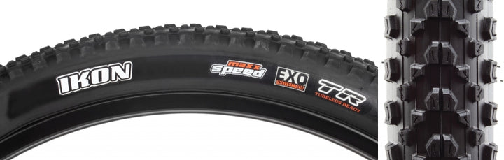 Neumático Maxxis Ikon - 29 x 2.4 sin cámara plegable negro MaxxSpeed ​​EXO