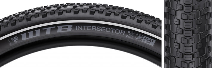 Neumático WTB Intersector - 29 x 2,4 Clincher Wire Comp DNA FG con reflectante