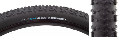 Neumático Schwalbe G-One RX - 700 x 50 Tubeless Plegable BLK Evolution Line Pro Addix Race
