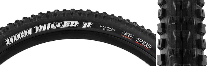 Neumático Maxxis High Roller II - 27,5 x 2,3 sin cámara plegable negro doble EXO