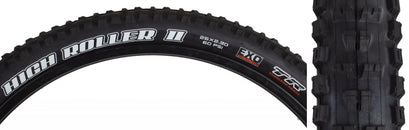 Neumático Maxxis High Roller II 26x2.30 plegable Tubeless Ready Dual EXO 60TPI negro