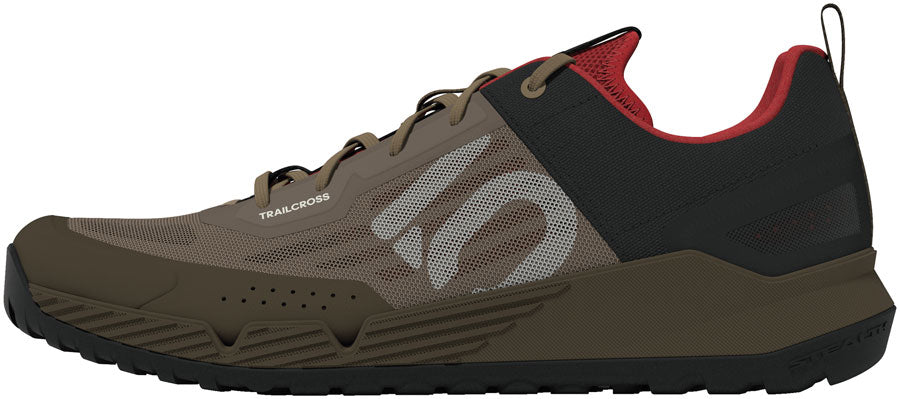 Five Ten Trailcross LT Flat Shoes - Men's Cardboard/Off White/Core BLK 12.5