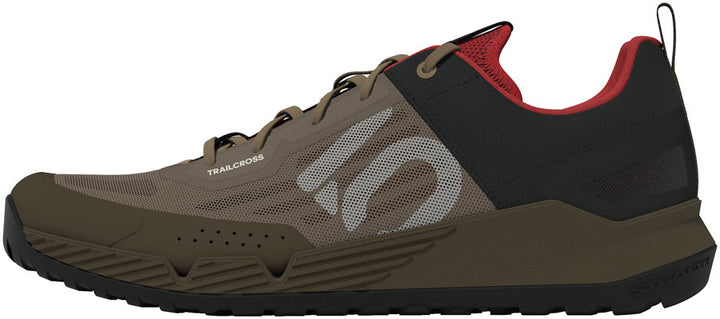 Five Ten Trailcross LT Flat Shoes - Men's Cardboard/Off White/Core BLK 10.5