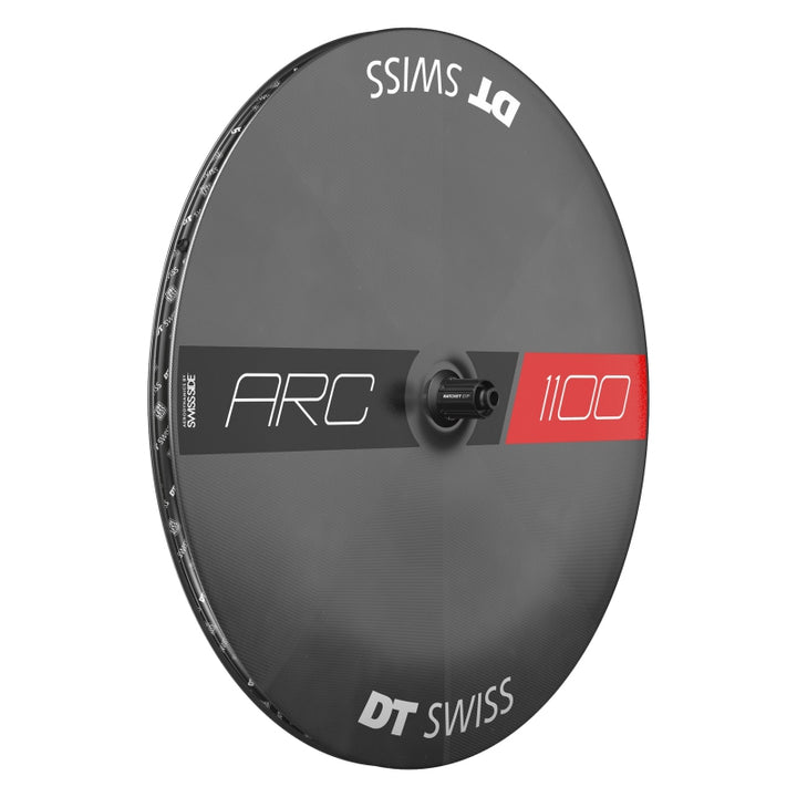 Rueda trasera DT Swiss ARC 1100 DiCut Aero Disc - 700 12 x 142 mm Center-Lock HG11 Road/XDR Ratchet EXP 36 BLK