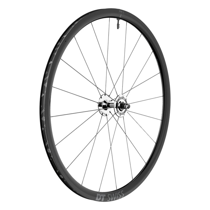 Rueda delantera DT Swiss T 1800 Classic - 700 9 x 100 mm, sin freno, color negro